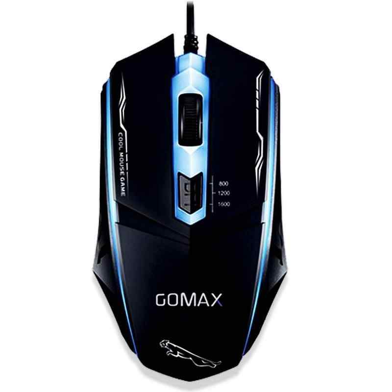 Gomax M1 Rgb 4D Gaming Oyuncu Mouse -Siyah