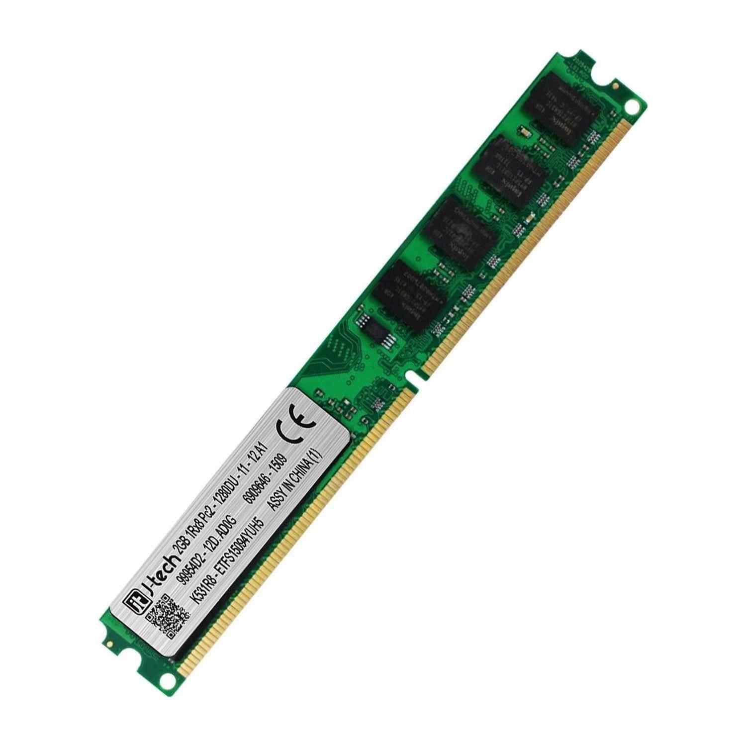 J-Tech 2GB DDR2 800 Mhz Masaüstü Ram CL6