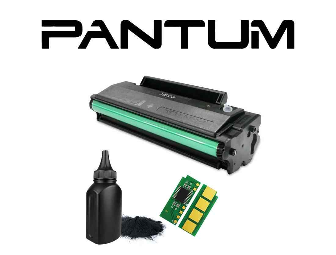 Pantum PA-200B - PA-210 | P2200/2500/6550/6600NW -Muadil 100GR Toner Tozu + Chip DOLUM SETİ