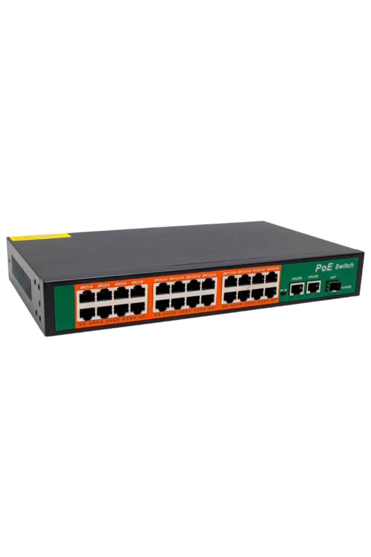 Gıgabıt 24 Port+3+SFP Poe Ethernet Swıtch 300W 10/100/1000 Mbps
