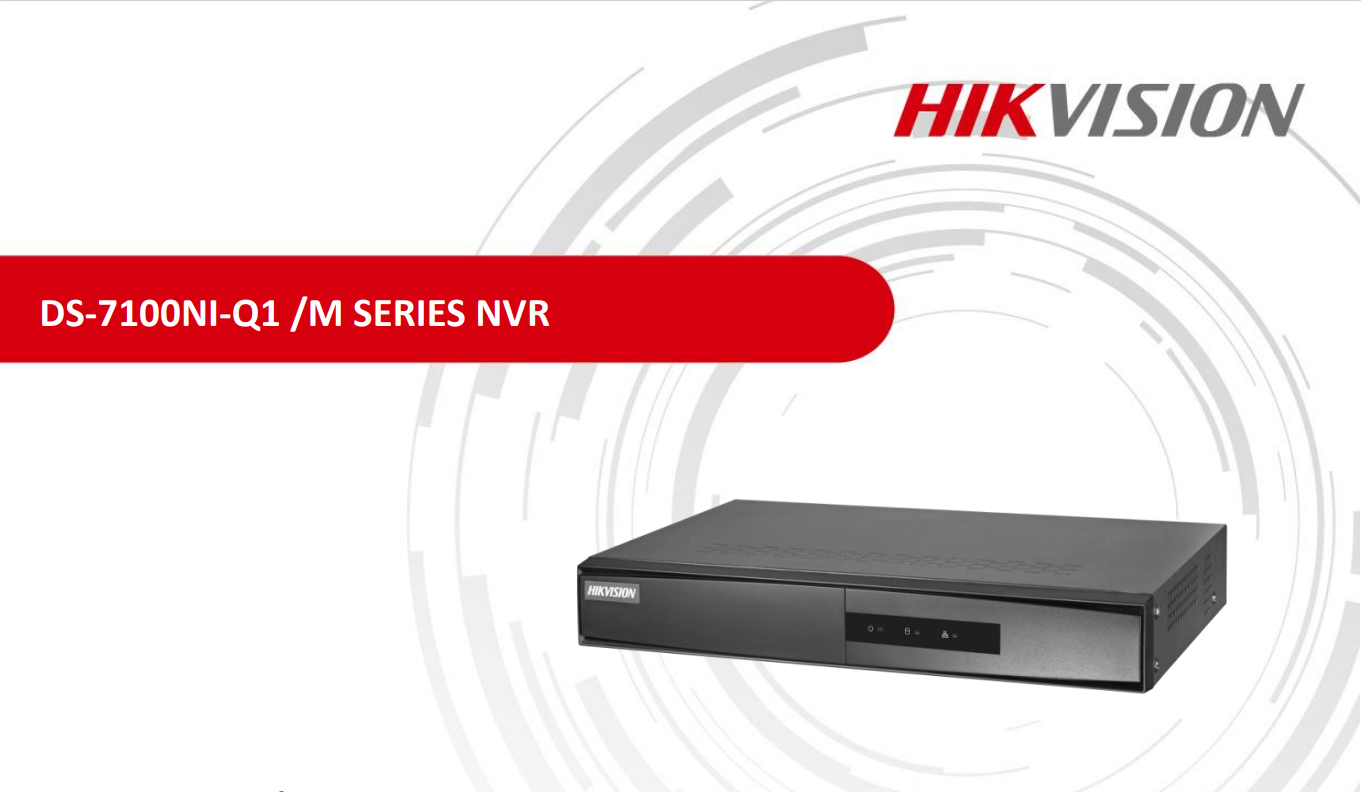 Hikvision DS-7108NI-Q1/M 8 Kanal NVR Kayıt Cihazı -  2 SATA, H.265+ HAİKON