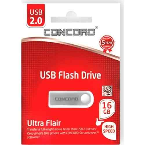 Concord 16GB Metal 2.0 Flash Bellek C-U16