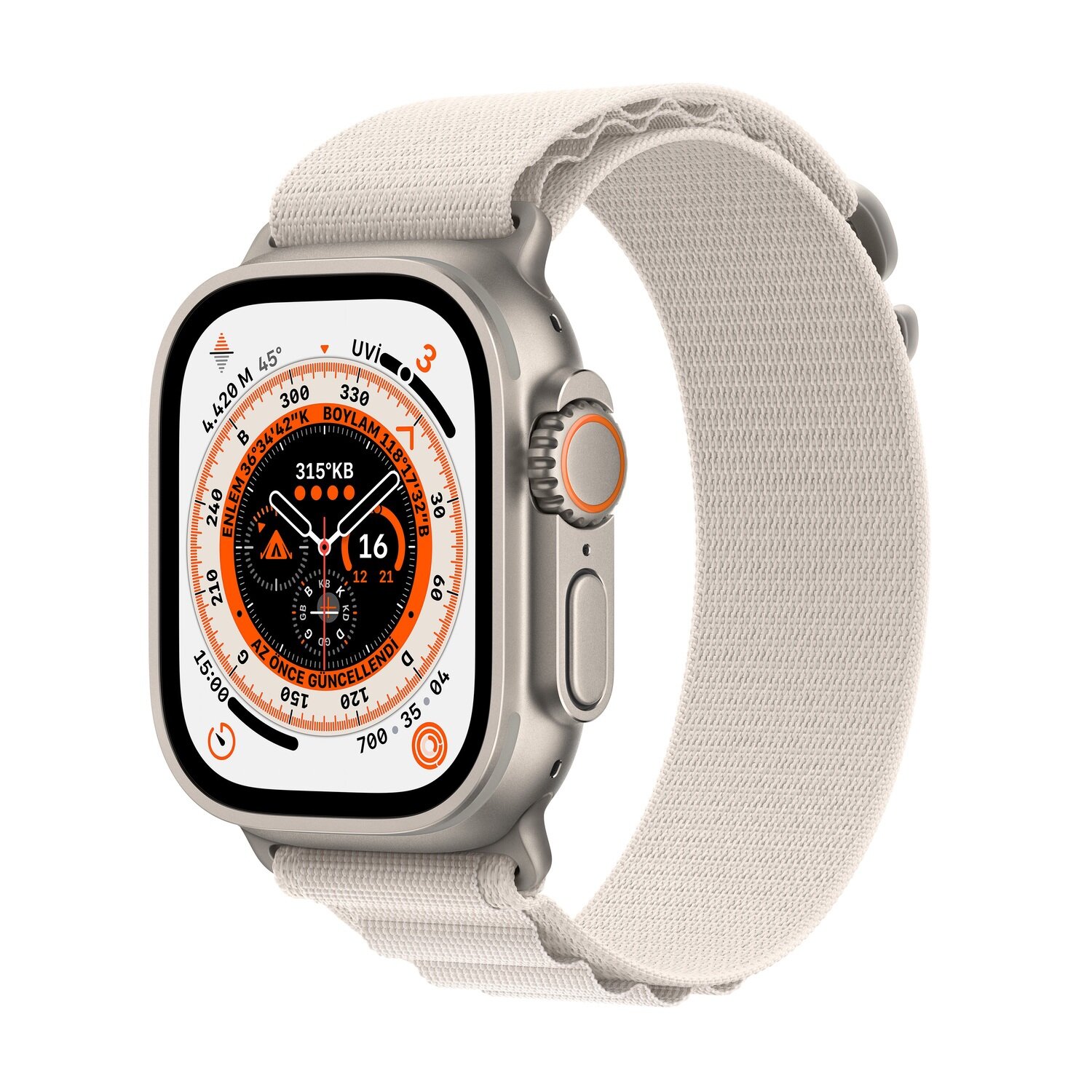 WS8 Ultra Multi-Function Watch Premium Akıllı Saat - Yıldız Işığı