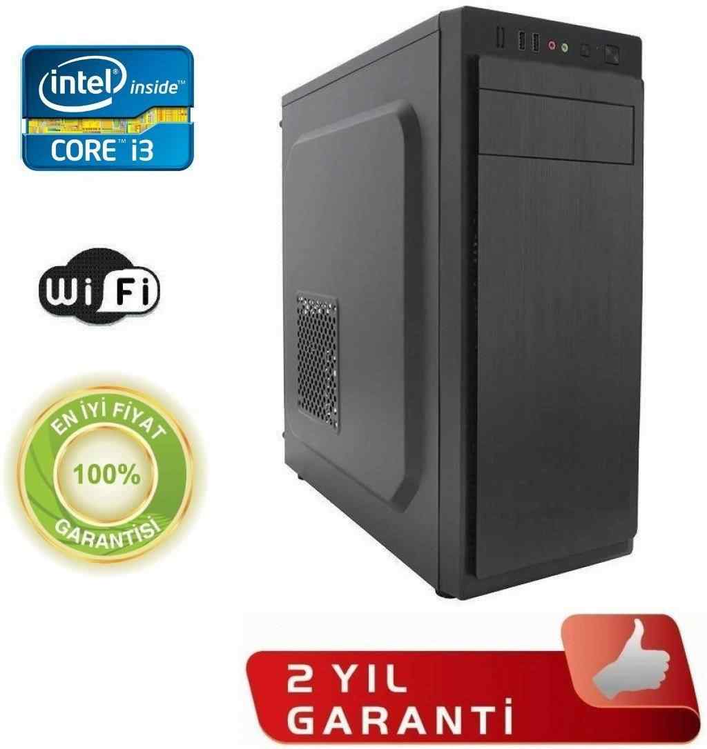 intel i3 3.20Ghz 4GB Ram 120GB SSD 300W Performans Bilgisayar Wifi Hediye !