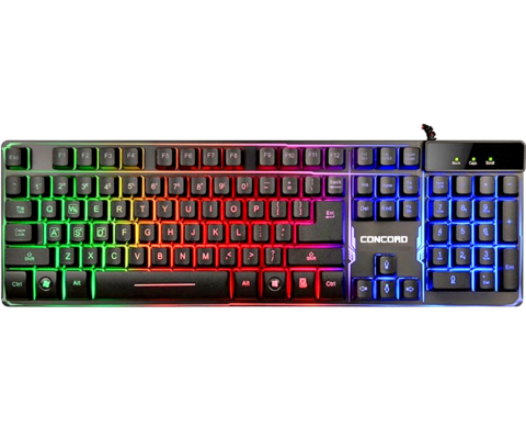 Concord C 51 Mekanik Hisli Rgb Led Kablolu Gaming Klavye Jetucuzal Her Iste Teknoloji Bizimle