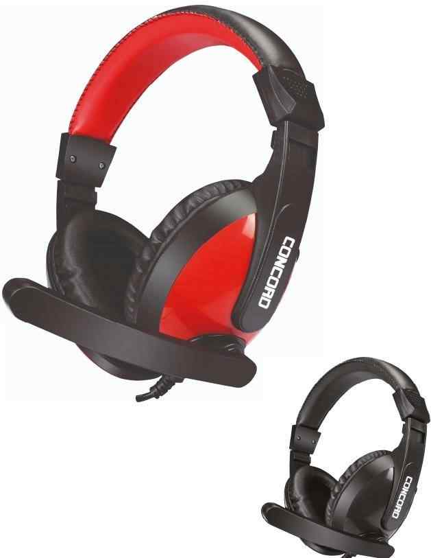 concord c 943 deri mikrofonlu pc oyuncu gaming kulakligi
