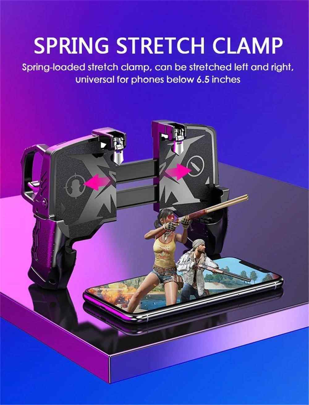 Pubg FORTNİTE K21  Gaming Oyun Konsolu Gamepad Joystick Tetik Set