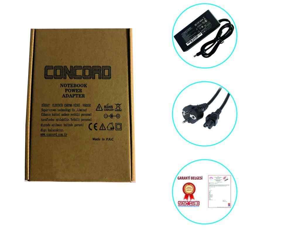 Concord C-1509 Universal Standart Laptop Adaptör 19V 4.74A 5.5*2.5