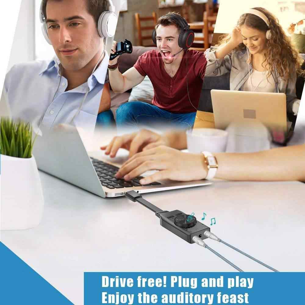 plextone gs3 virtual 7 1 pro harici usb ses karti ve kulaklik donusturucu