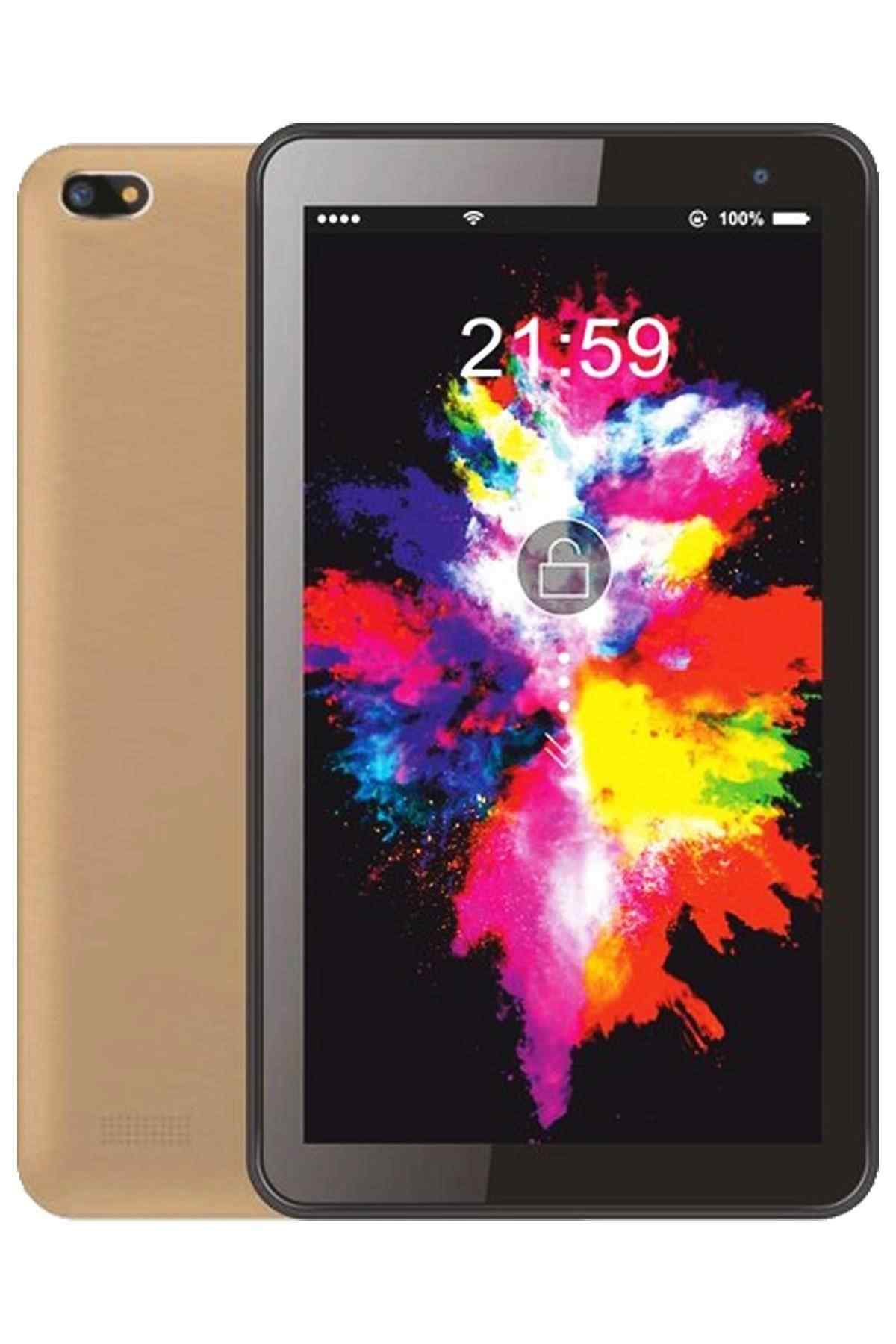 concord c 708 2 gb 16 gb 7 ips 3g sim kartli tablet bilgisayar gold