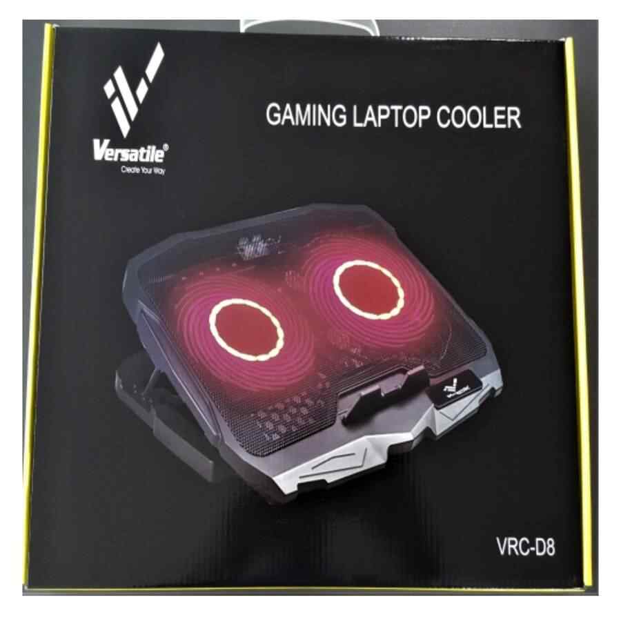 Versatile VRC-D8 2Fan Ayarlanabilir Laptop Gaming Soğutucu Cooler