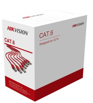 Hikvision DS-1LN6U-G  SAF BAKIR 305MT 23AWG U/UTP Outdoor Dış Mekan Yanmaz Cat6 Network KABLO