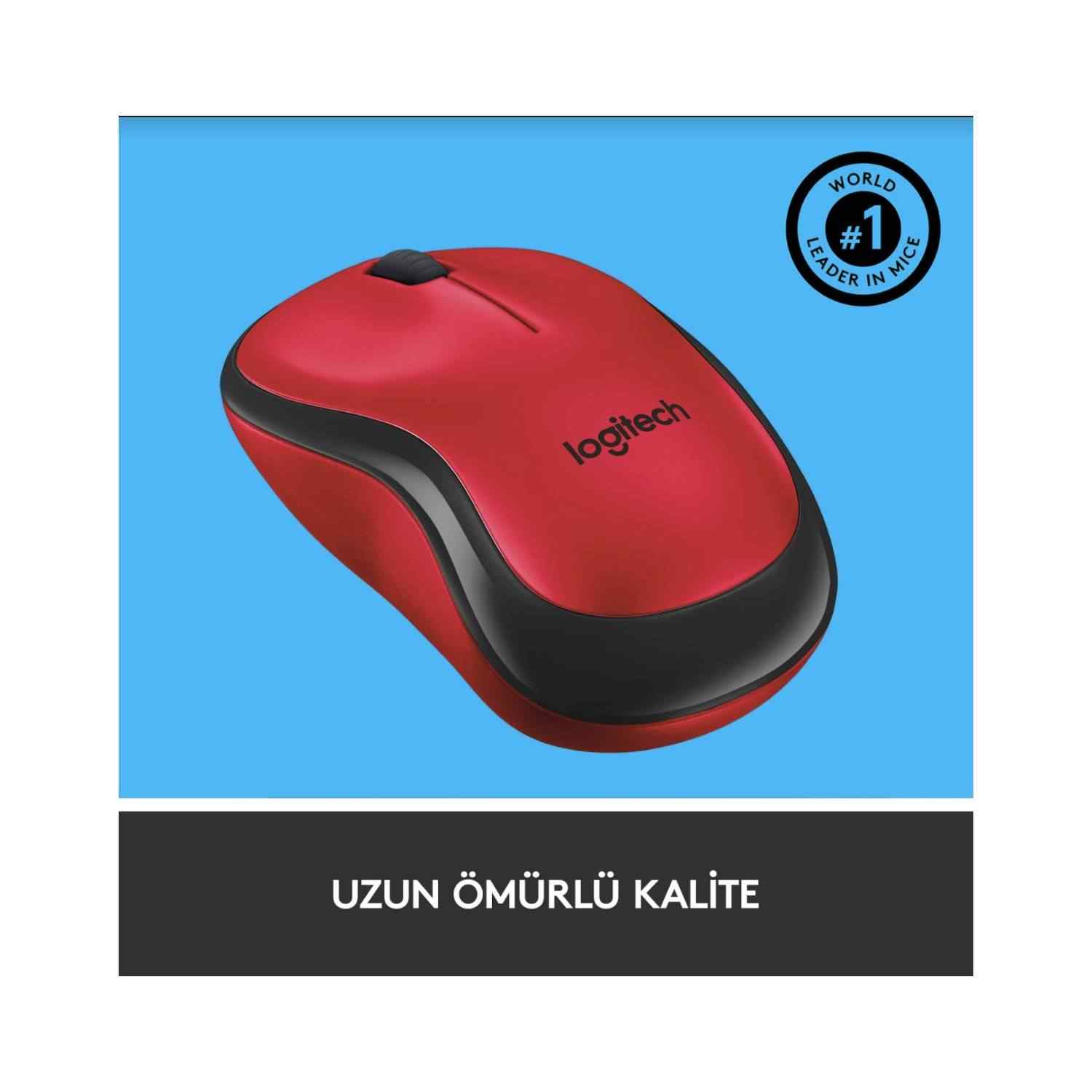 Logitech M220 Sessiz Kompakt Wireless Kablosuz Mouse