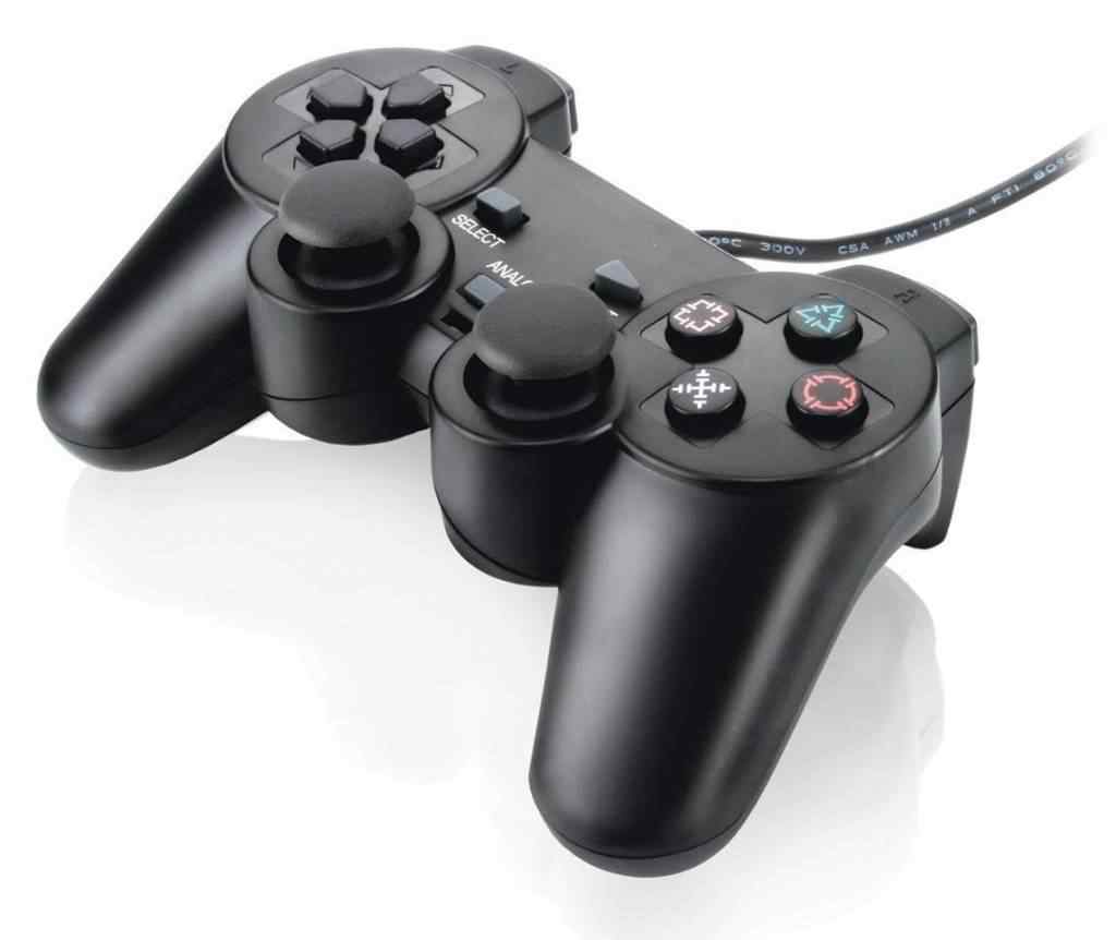 PC Joystick Oyun Kolu DualShock + Kablolu Kulak Üstü Oyuncu Mikrofonlu Kulaklığı C-850-310BK