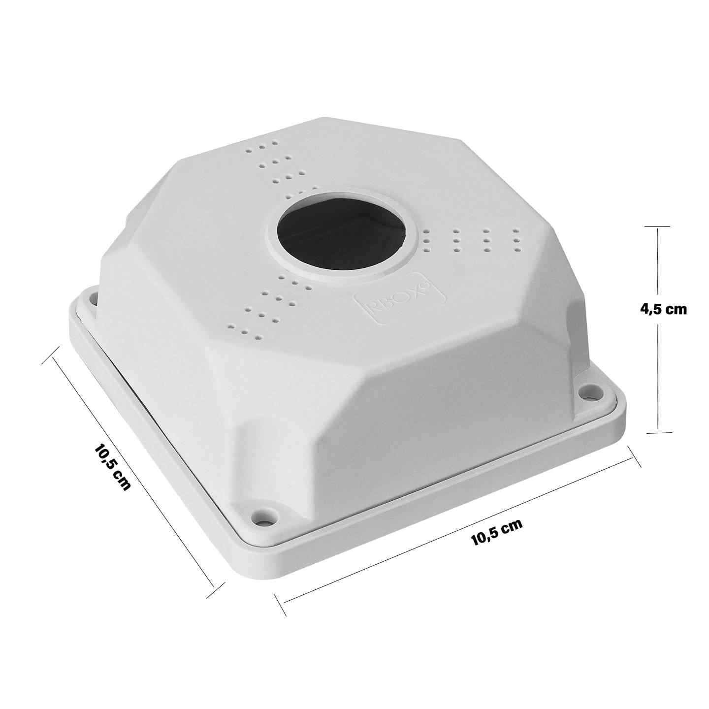 Rbox WX9 Kamera Montaj Buatı Rbox Buat Junction Box Taban Dahil -Beyaz
