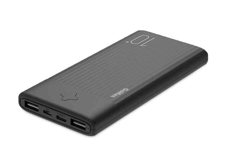 Gomax PBK7 10000mAh Yeni Nesil 2X USB Girişli Portable Fast Charger PowerBank